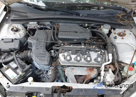 2004 Honda Civic Lx из США, поврежденный, VIN 1HGEM22504L004280